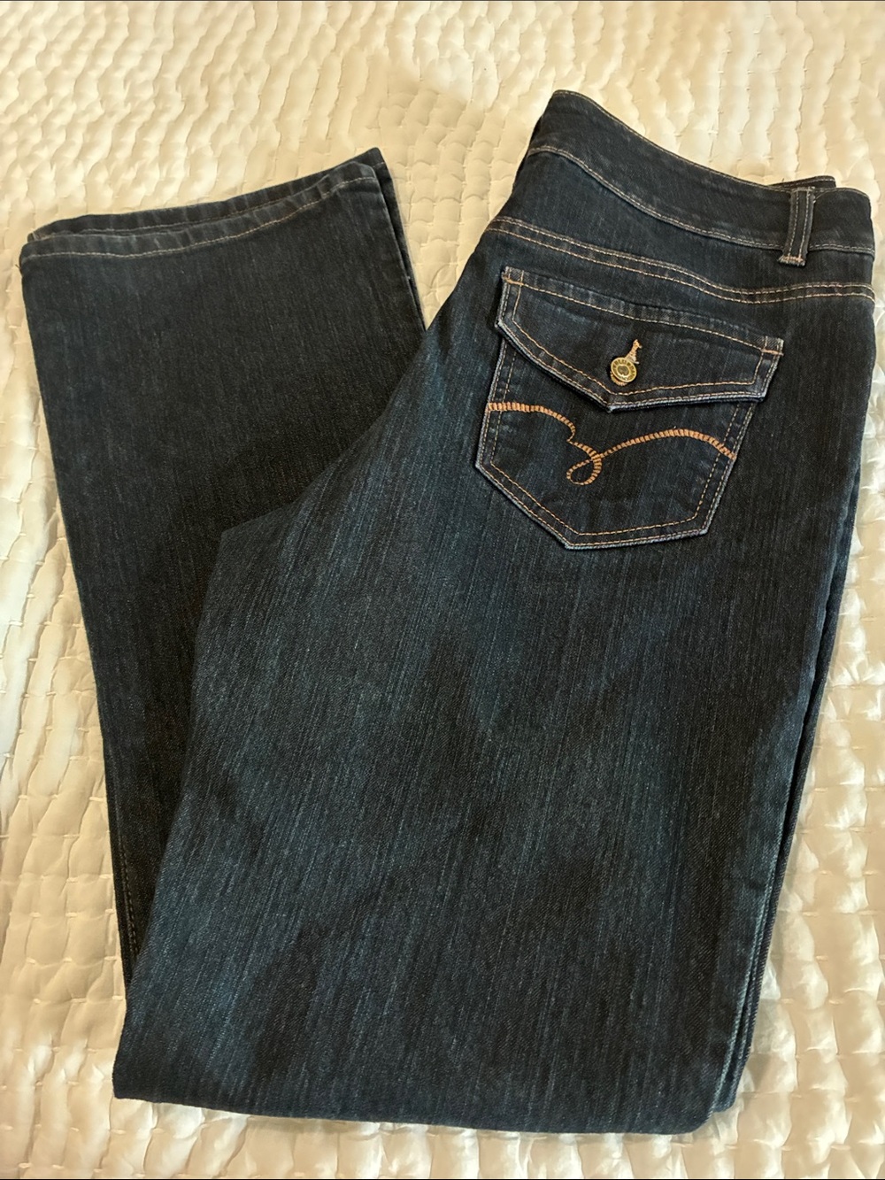 Bandolino Dark Indigo Jeans Size 12